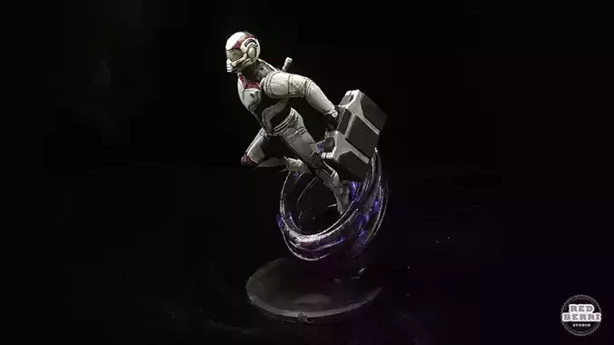 CAPTAIN AMERICA NANOSUIT STATUE AVENGERS ENDGAME MARVEL MCU