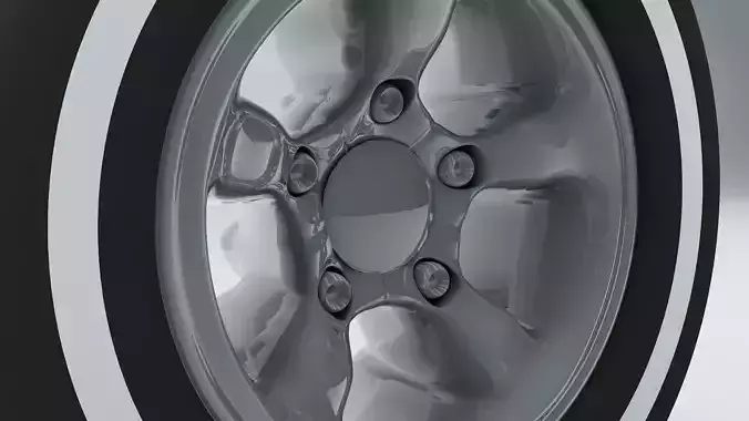 Car Wheel 3D model