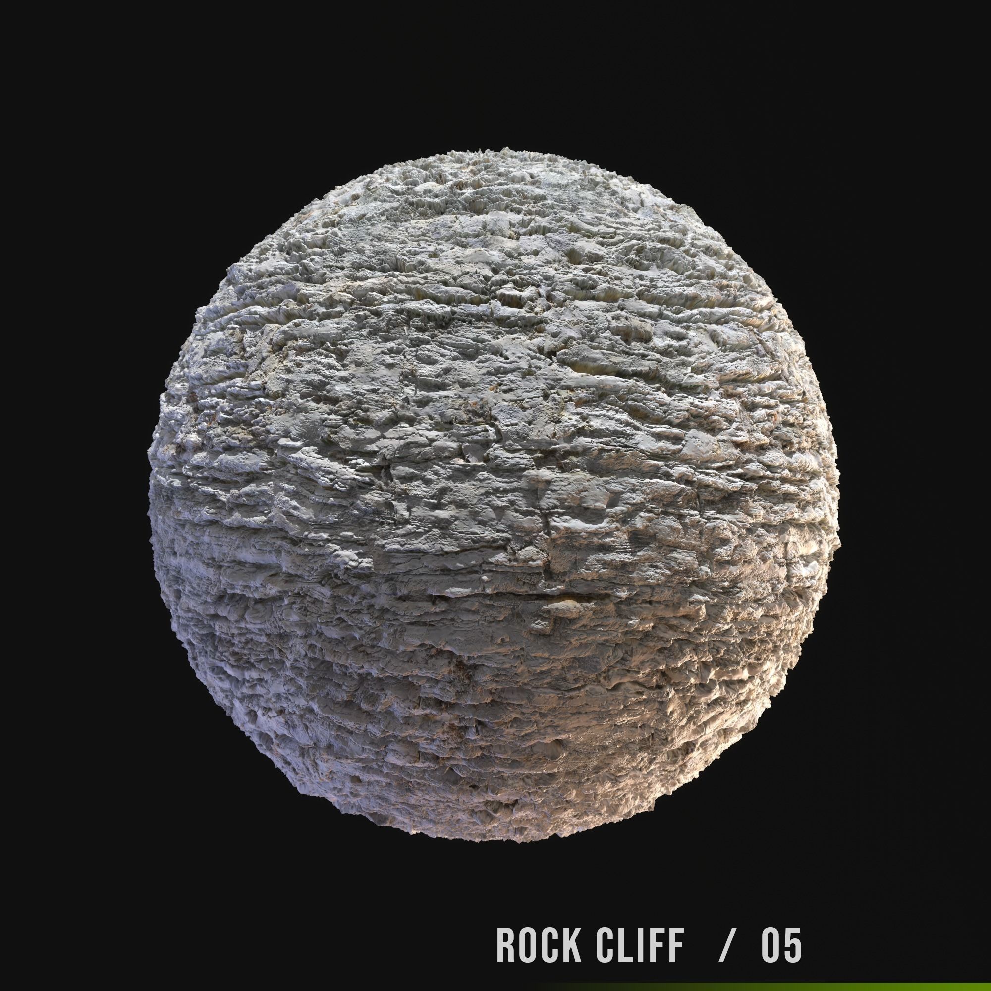 Rock Cliff - 5 Scanned Texture Pack - Part 01 Texture_5