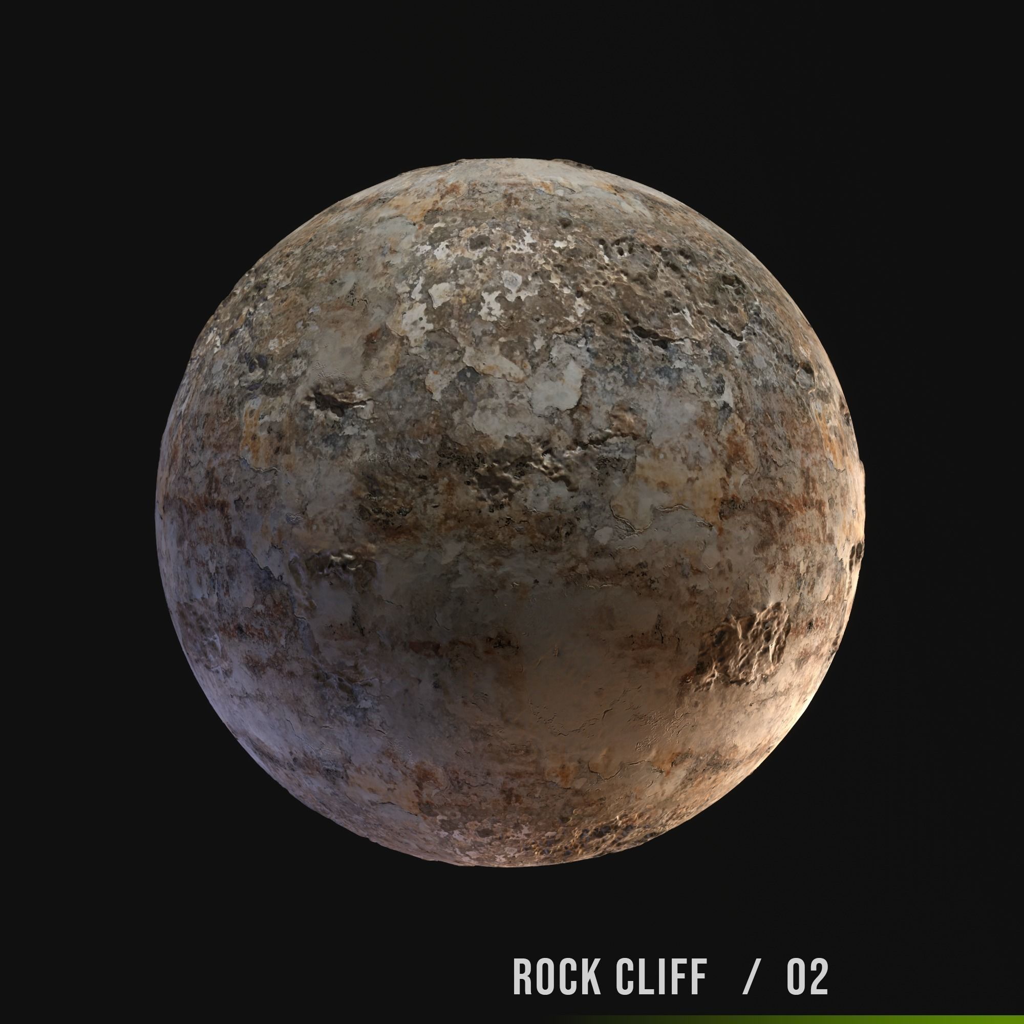 Rock Cliff - 5 Scanned Texture Pack - Part 01 Texture_2