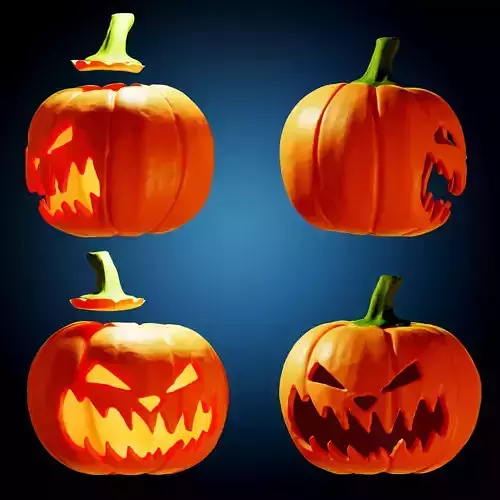 Halloween - Pumpkin Free 3D print model