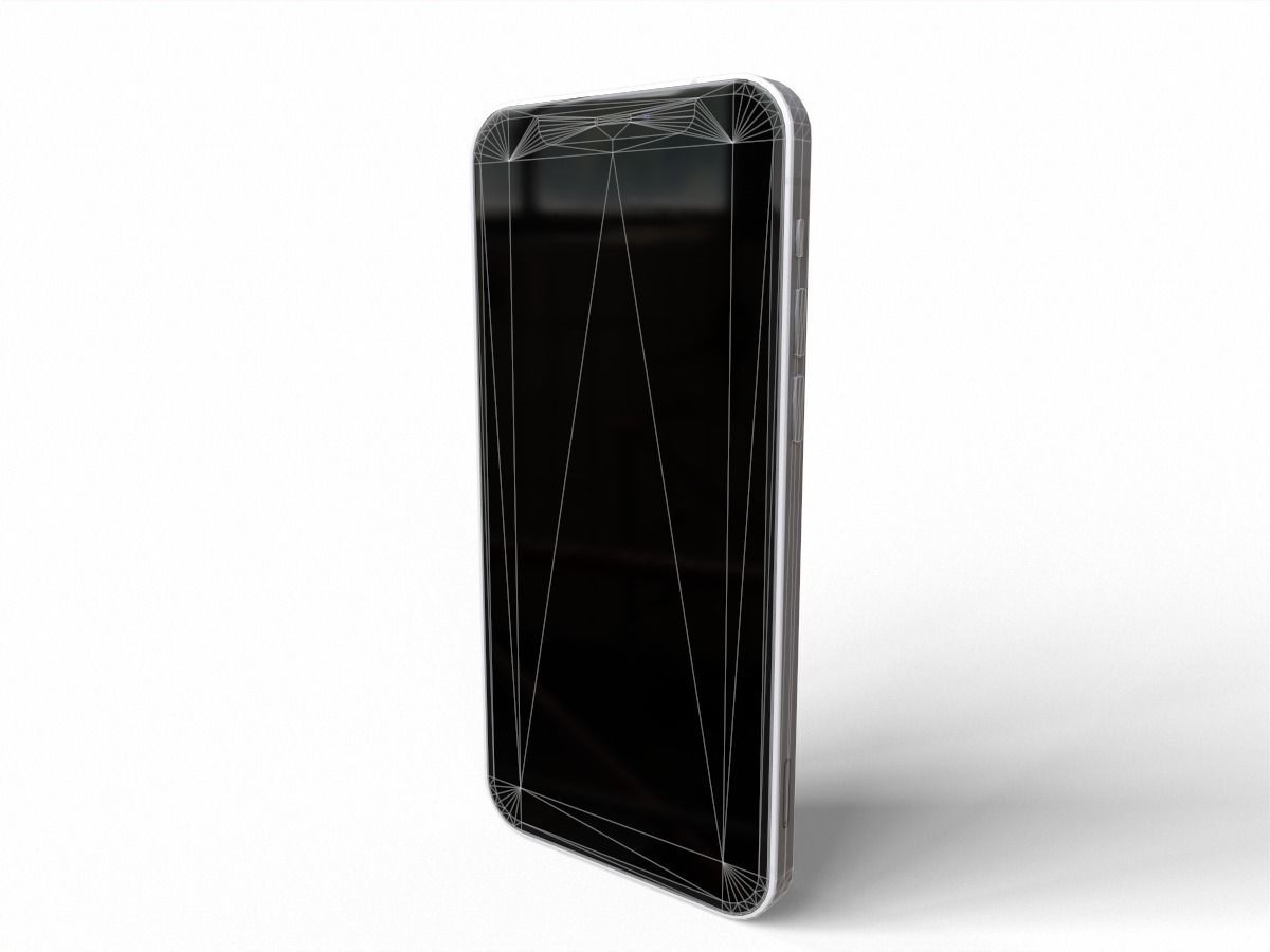 2020 iphone 12 pro max Low-poly 3D model_7
