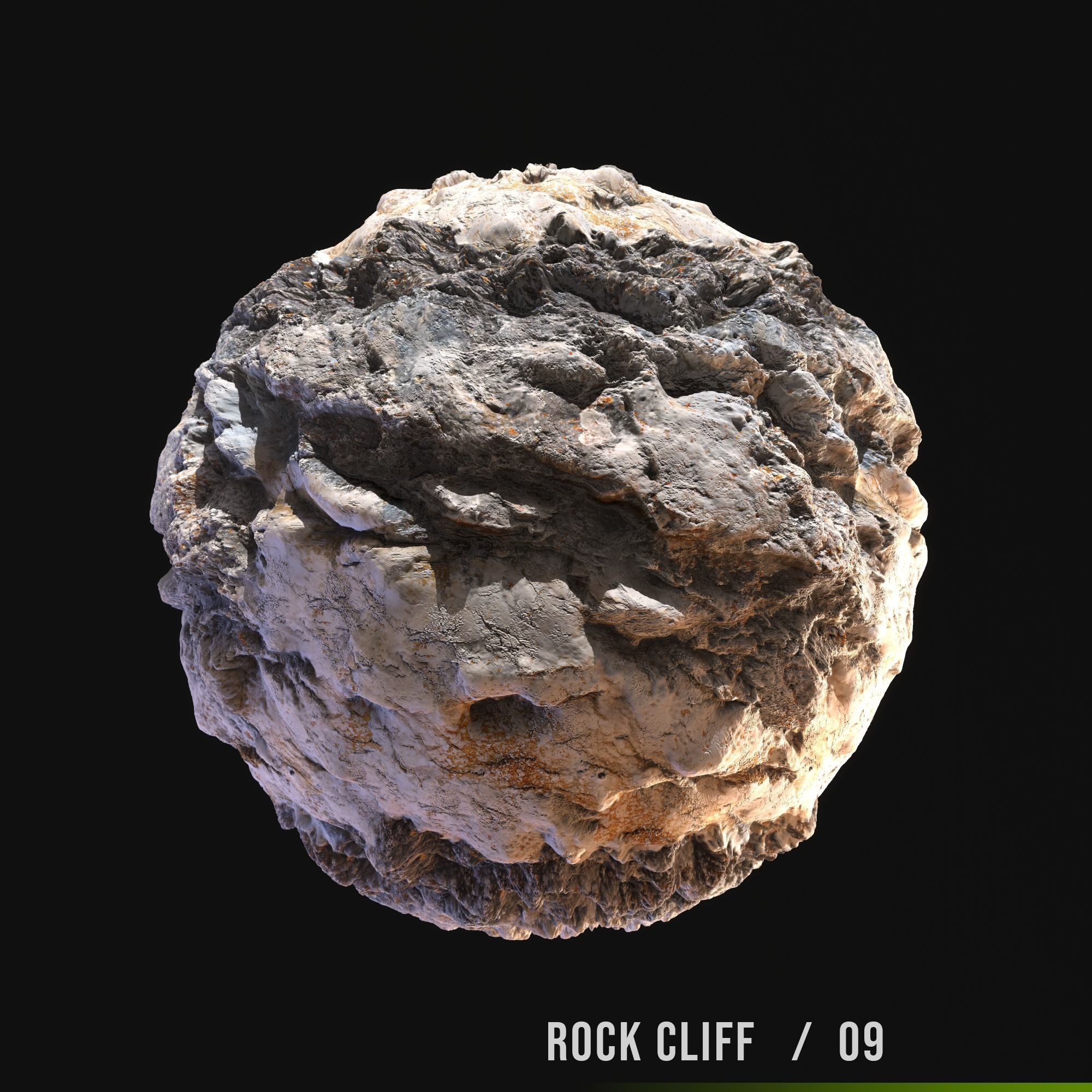 Rock Cliff - 5 Scanned Texture Pack - Part 02 Texture_4