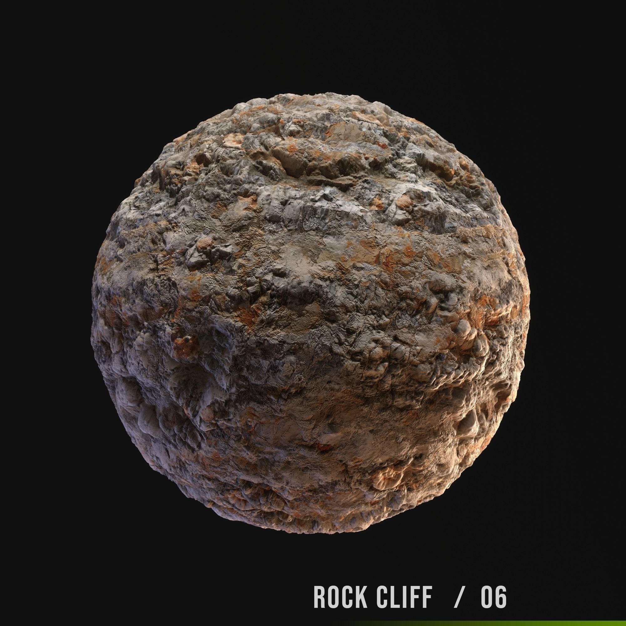 Rock Cliff - 5 Scanned Texture Pack - Part 02 Texture_1