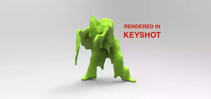 SCARY CHARACTER 3D model