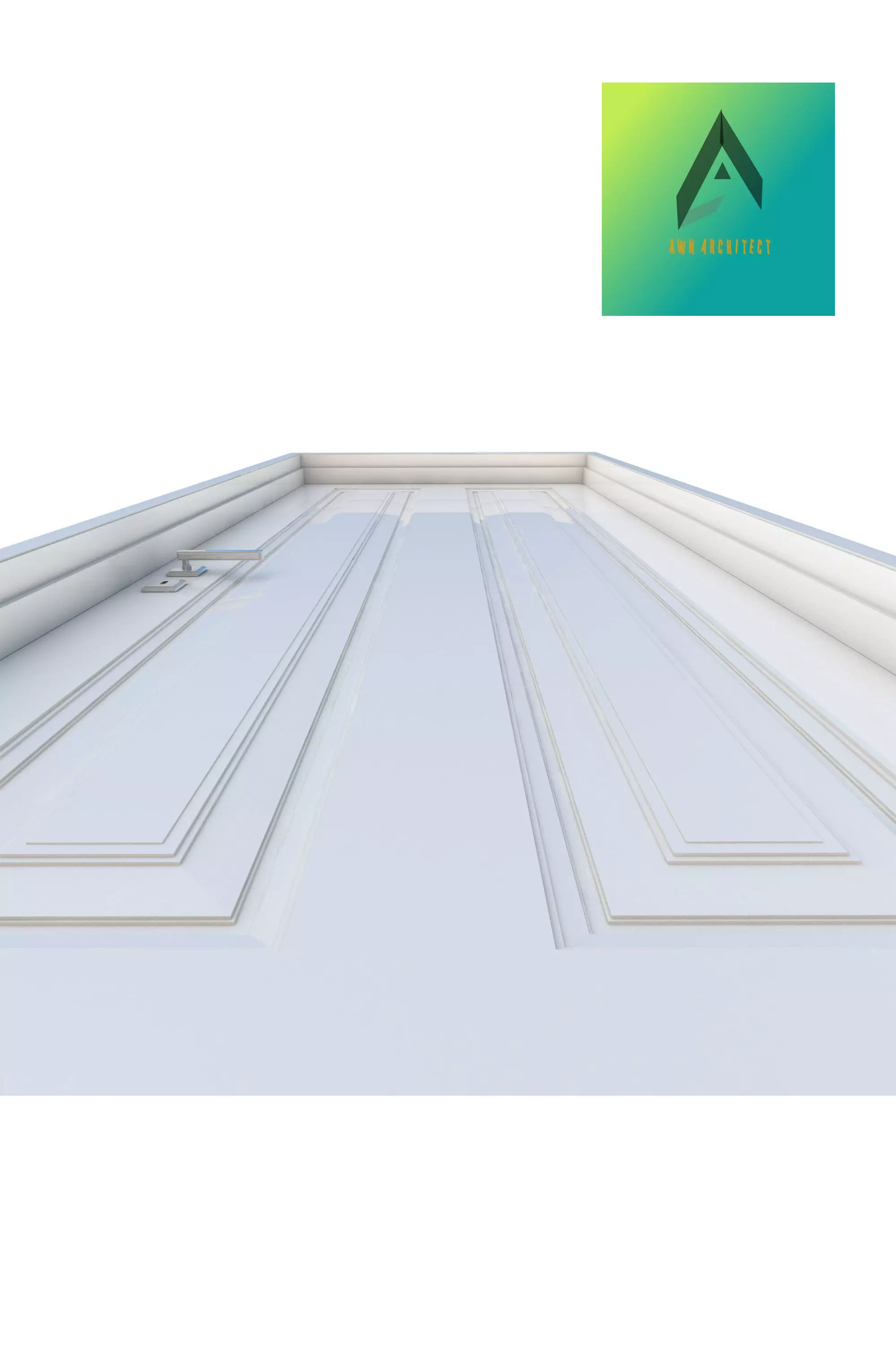 Room Door Type 1 3D print model