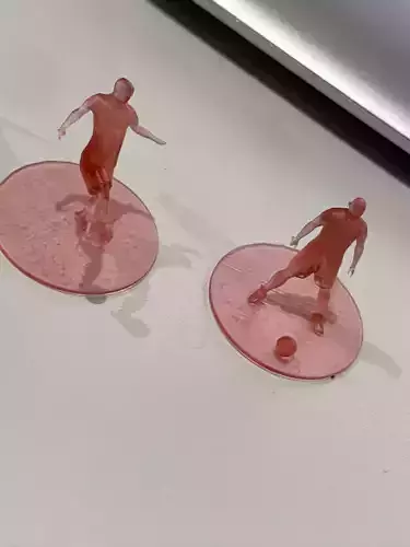soccer player 3D print model