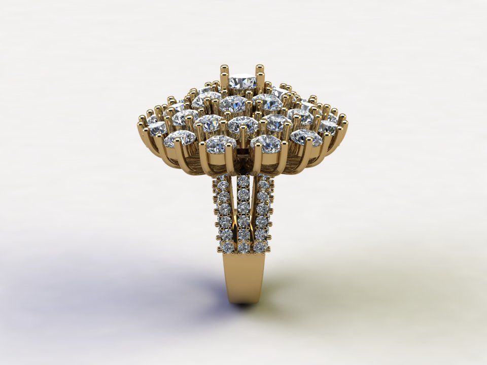 women ring R97 3D model_5