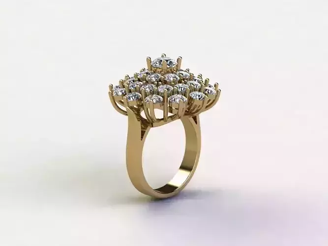 Women ring design popular 3dm cad file R93