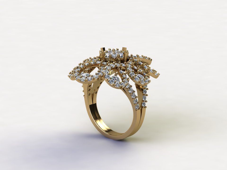 women ring in Asia also popular too R85 3D model_1