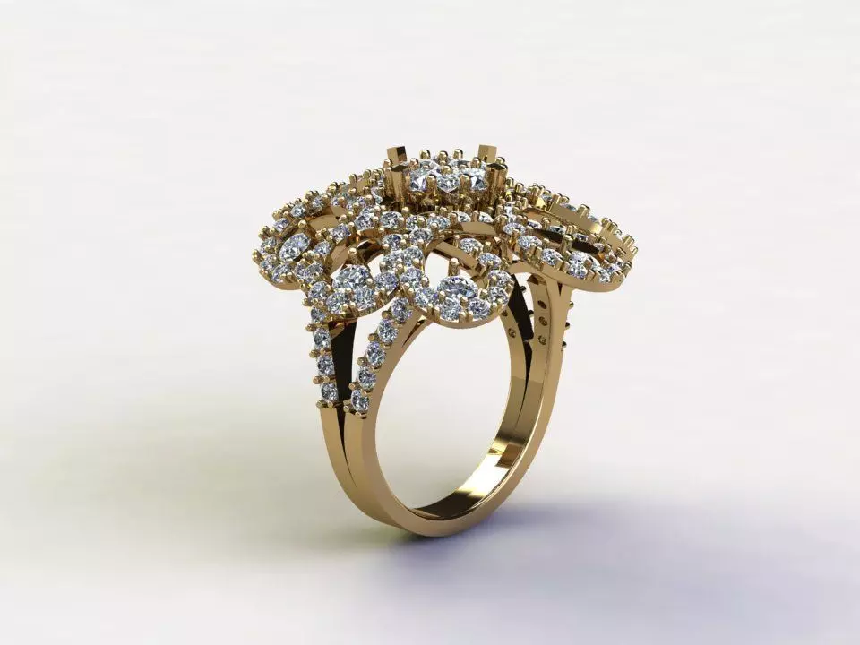 women ring in Asia also popular too R85 3D model_0