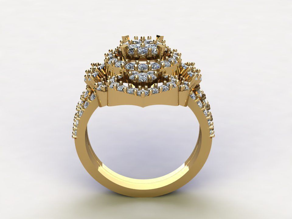 Women ring 2020 modeling pop star R83 3D model_3