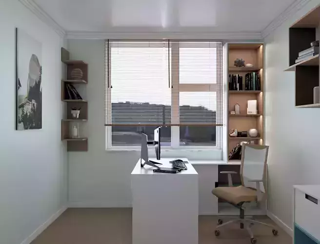 home office 3D model