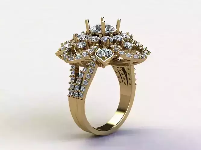 women design ring in Asia for diamond R78