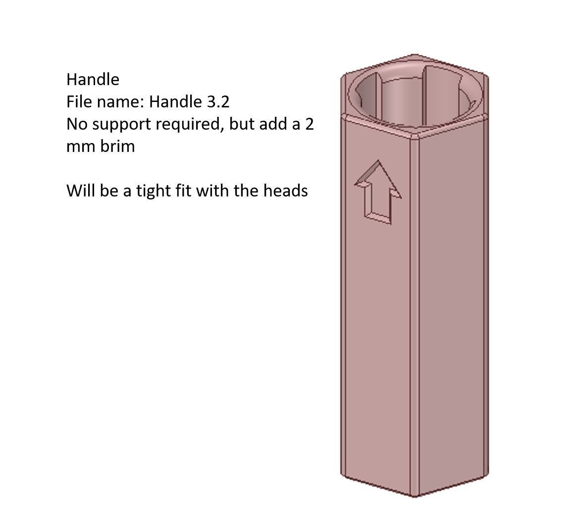 Rotating Paint Handle 3D print model_3