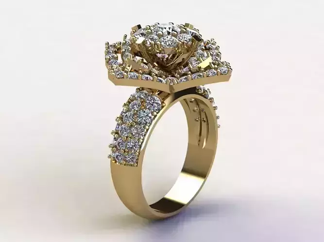 women ring 2020 with cad file design new design R72