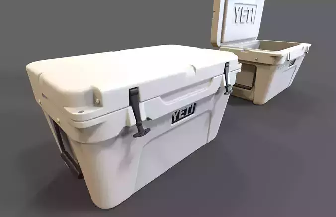 High poly Cargo Box