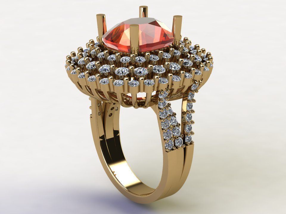 women ring 2020 design in Asia Popular model R67 3D model_1