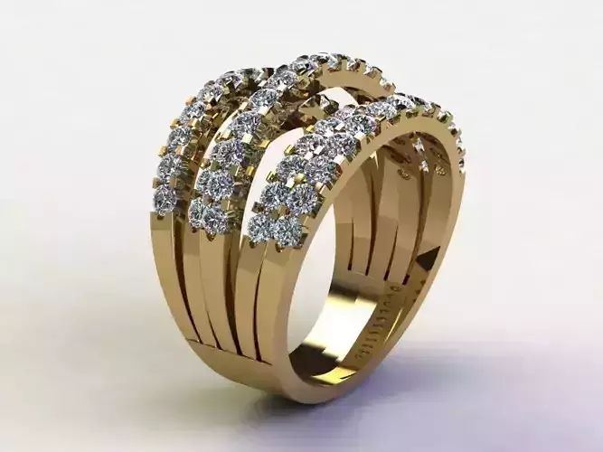 New women ring 2020 design cad file 3dm R66