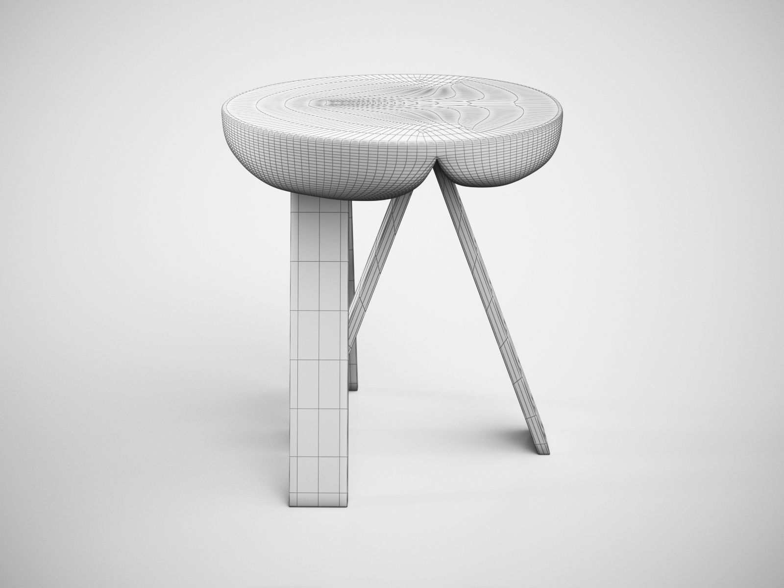 PlueerSmitt No 2 Side Table 3D model_5