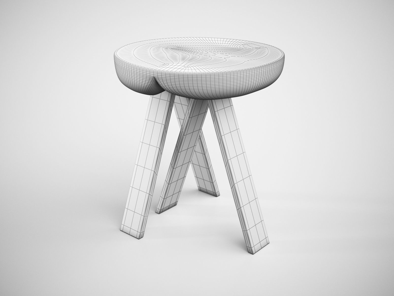 PlueerSmitt No 2 Side Table 3D model_7