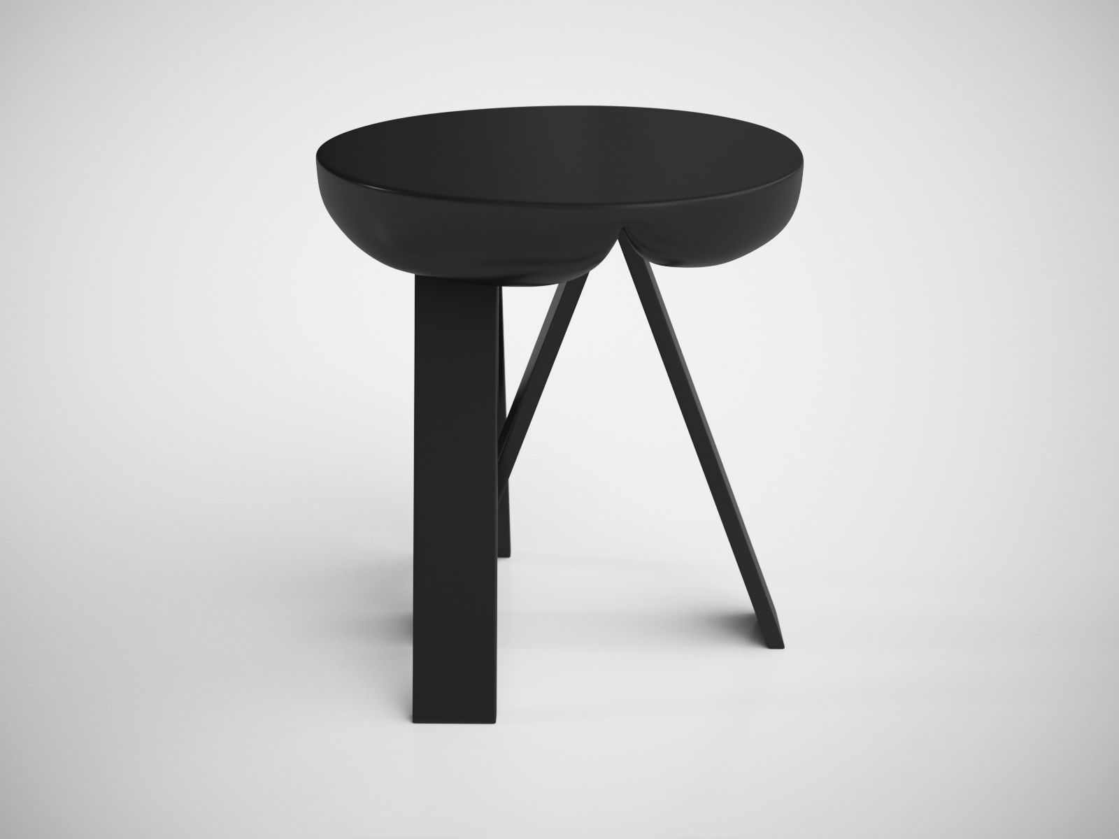 PlueerSmitt No 2 Side Table 3D model_4