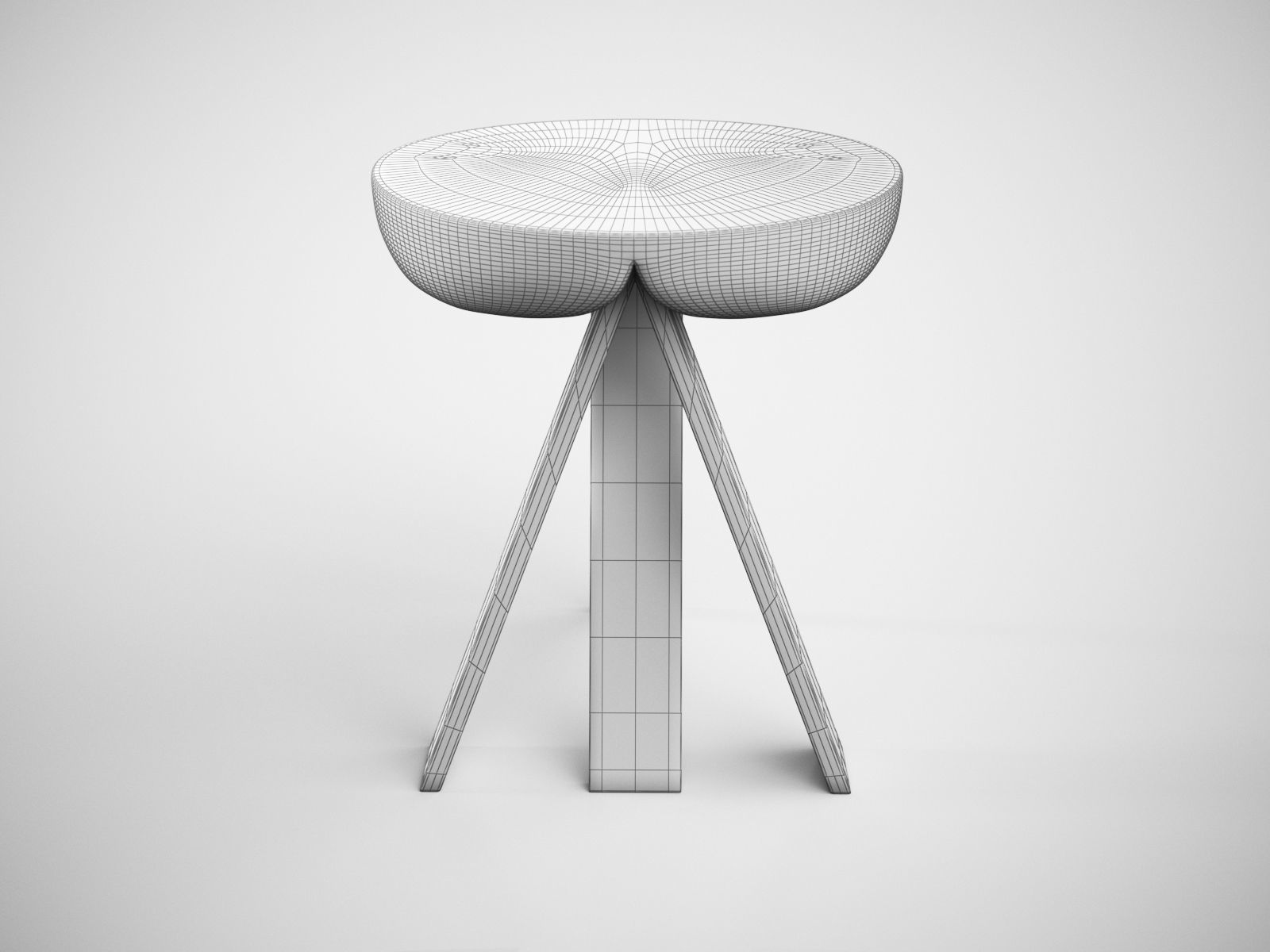 PlueerSmitt No 2 Side Table 3D model_3