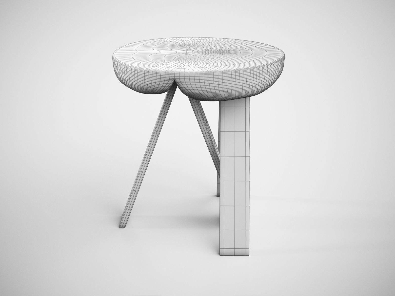 PlueerSmitt No 2 Side Table 3D model_1
