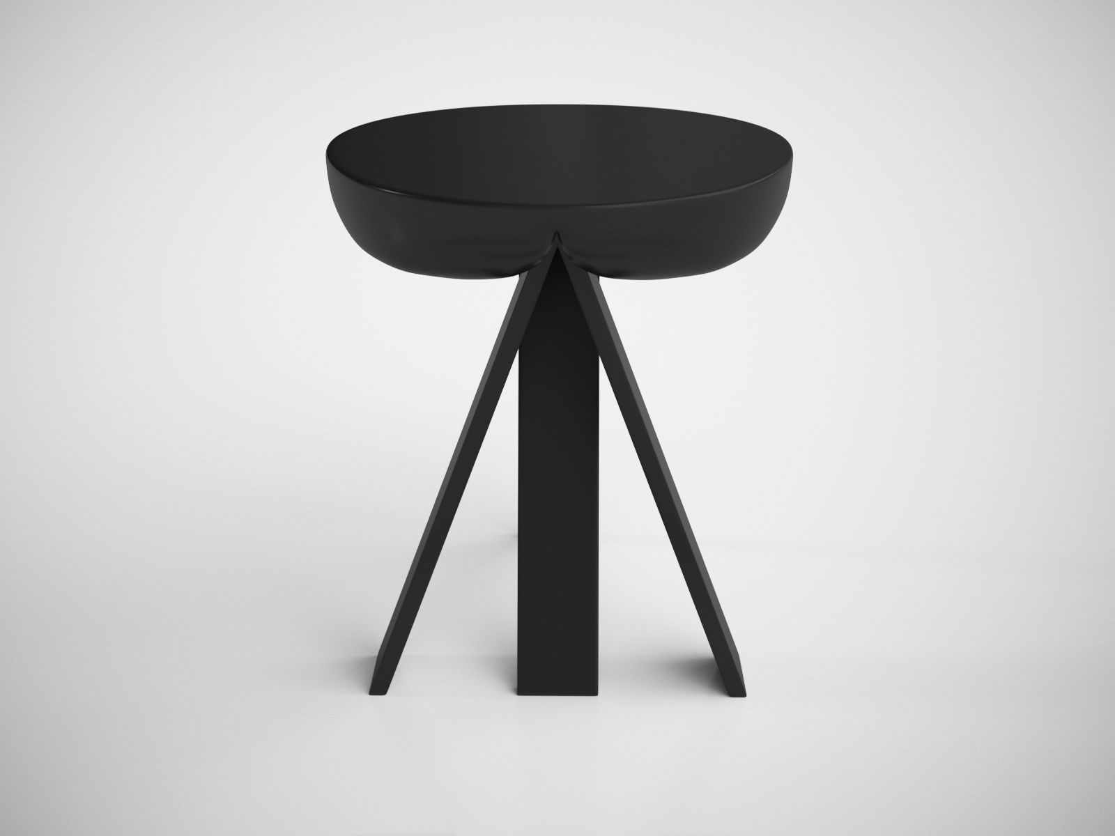 PlueerSmitt No 2 Side Table 3D model_2
