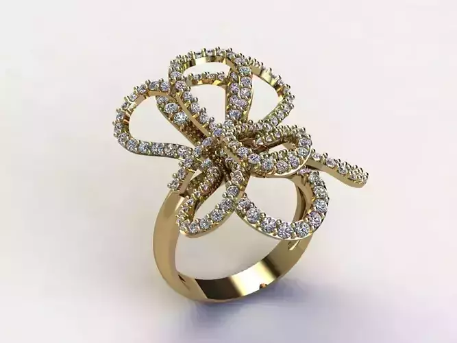 women ring 2020 popular in Asia with gem or diamond R59