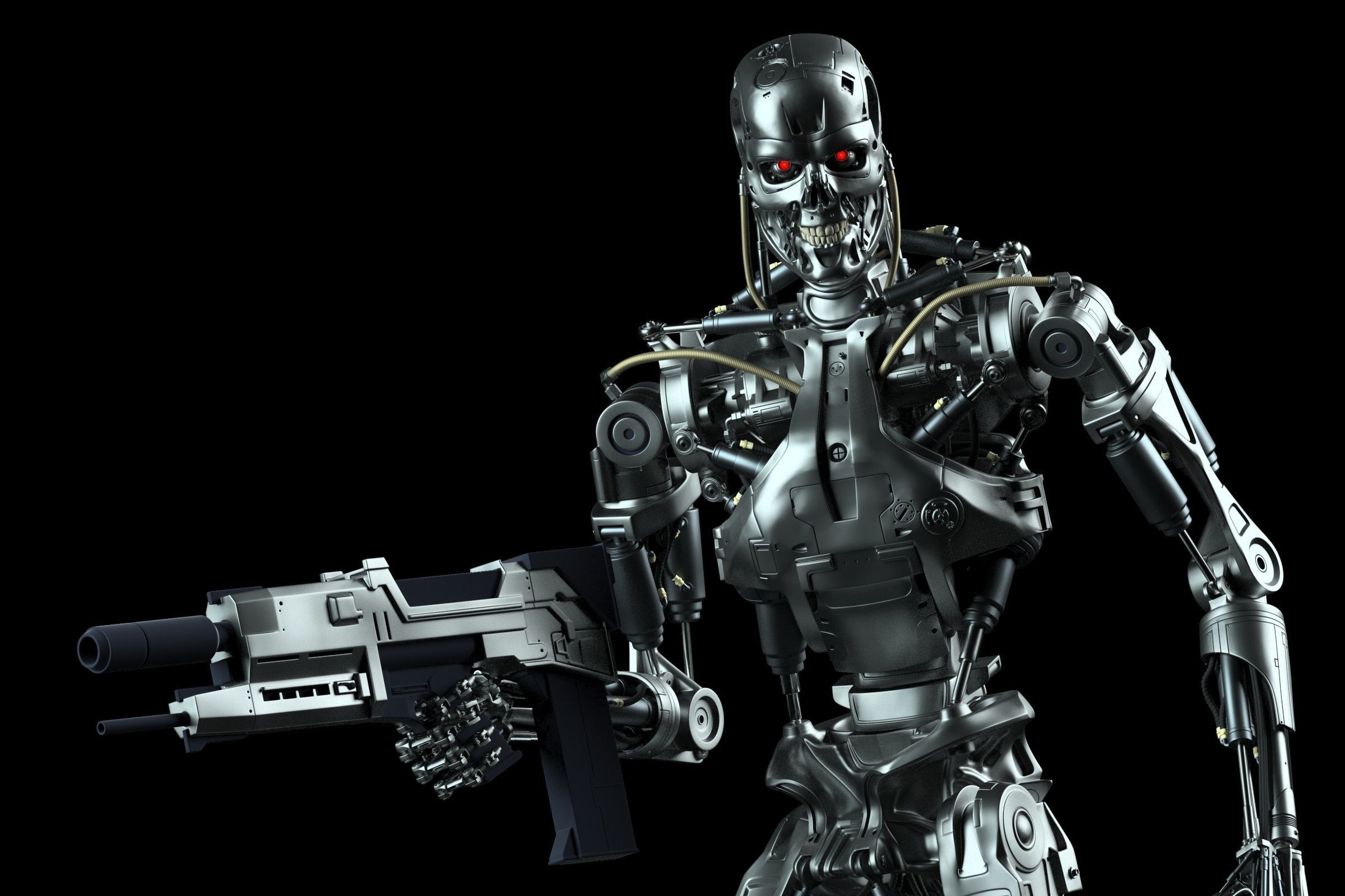 Terminator T-800 Endoskeleton Rekvizit 3D model_36