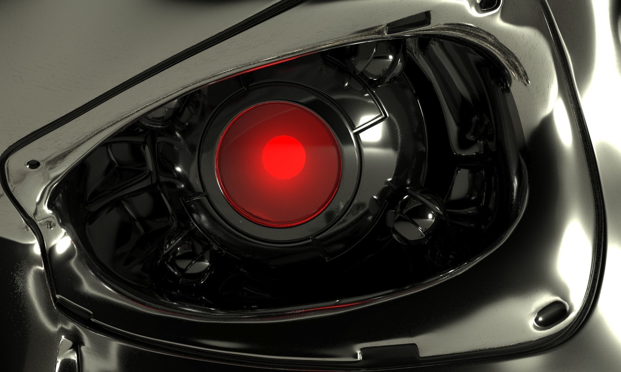 Terminator T-800 Endoskeleton Rekvizit 3D model_26