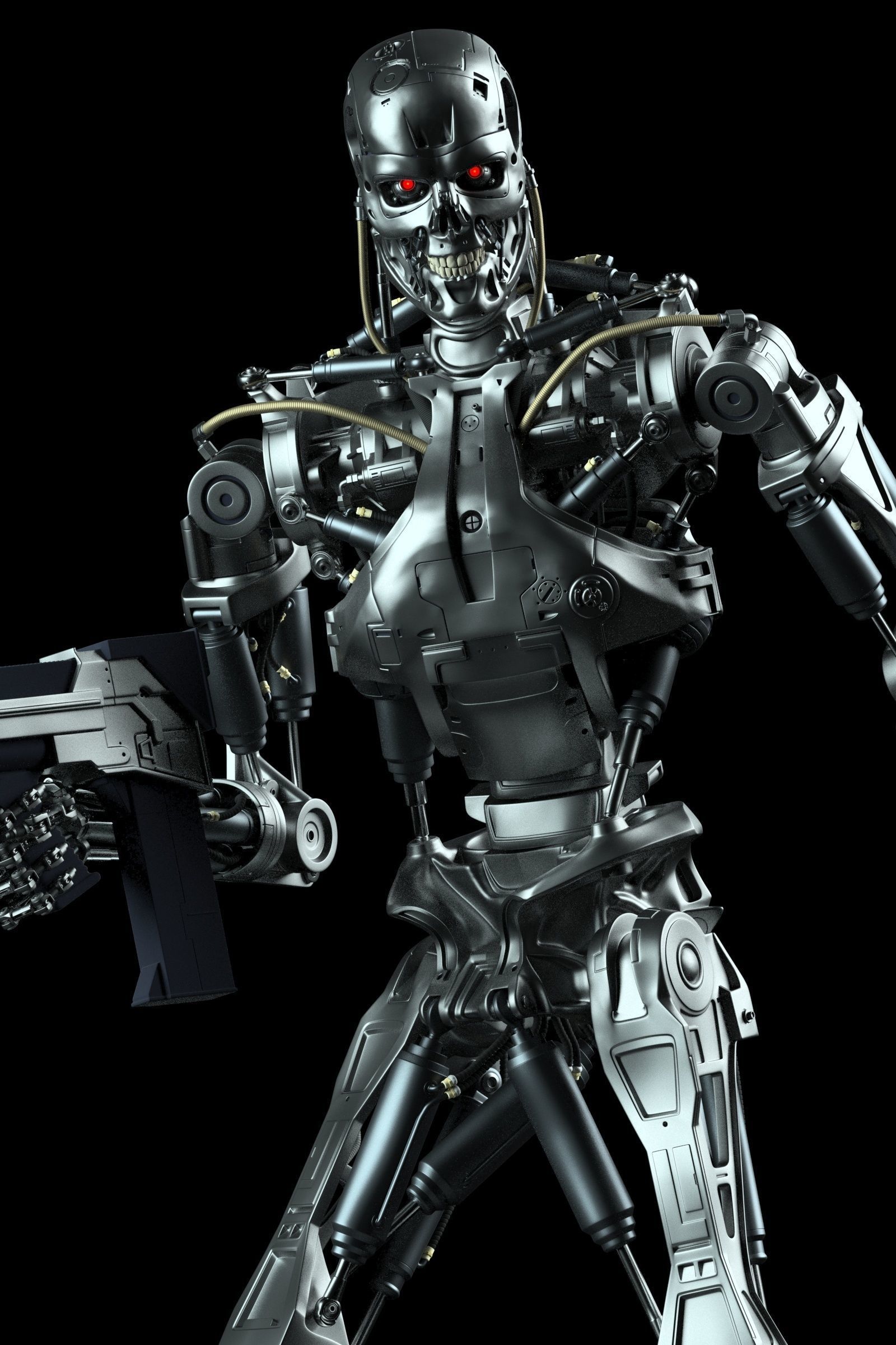 Terminator T-800 Endoskeleton Rekvizit 3D model_37