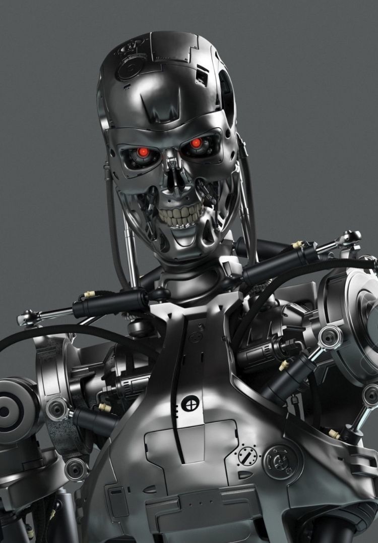 Terminator T-800 Endoskeleton Rekvizit 3D model_5