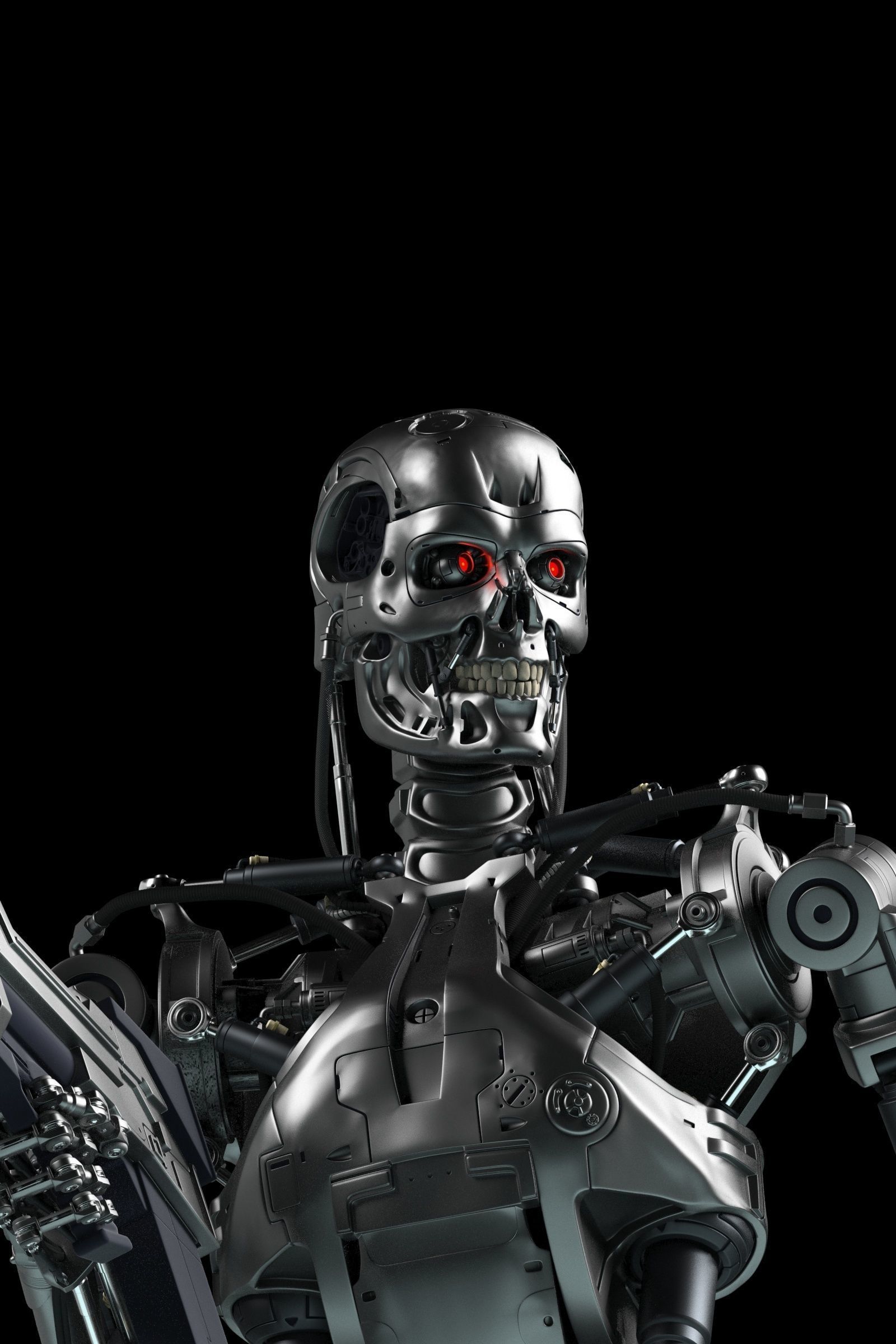 Terminator T-800 Endoskeleton Rekvizit 3D model_7