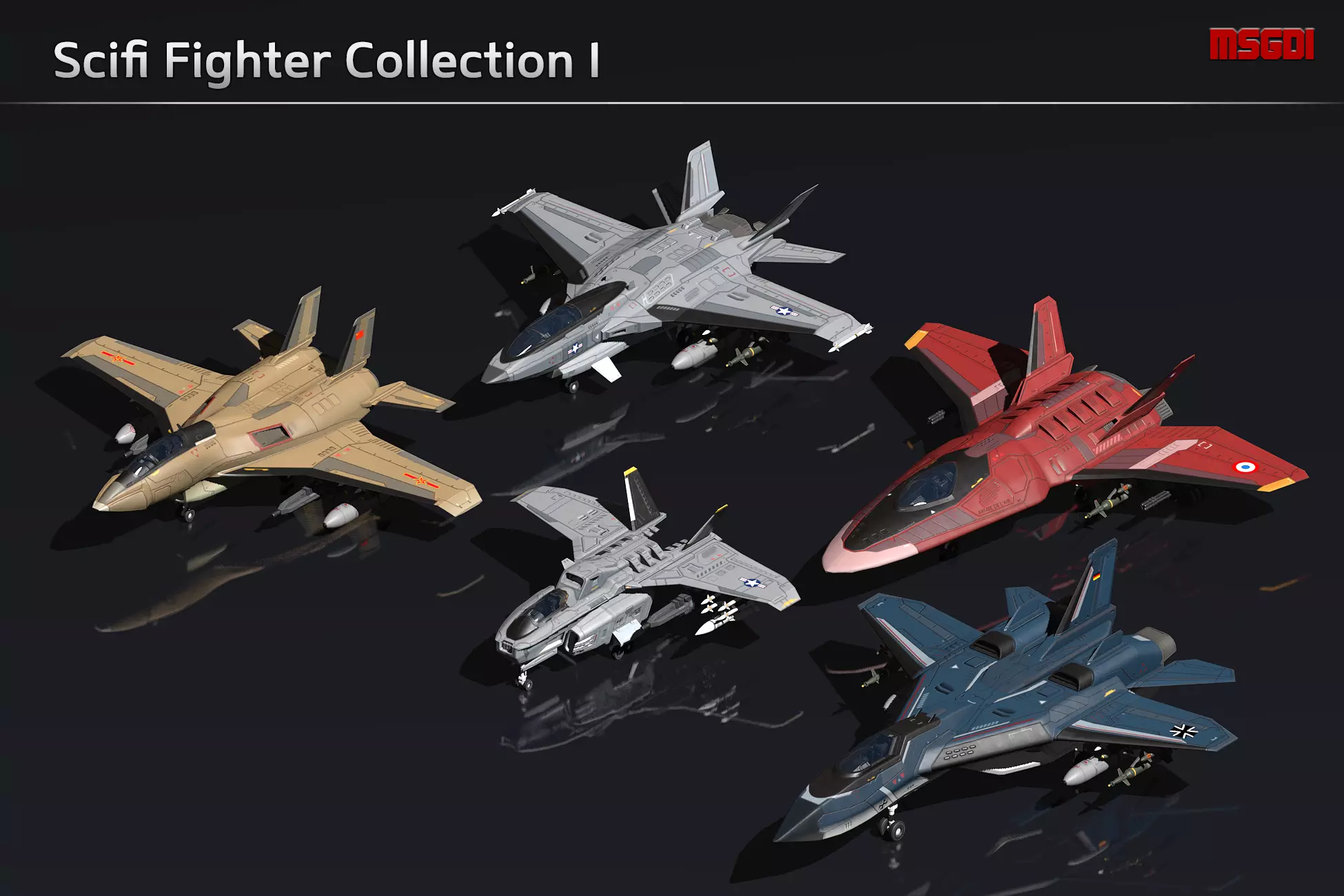 Scifi Fighter Collection I _0