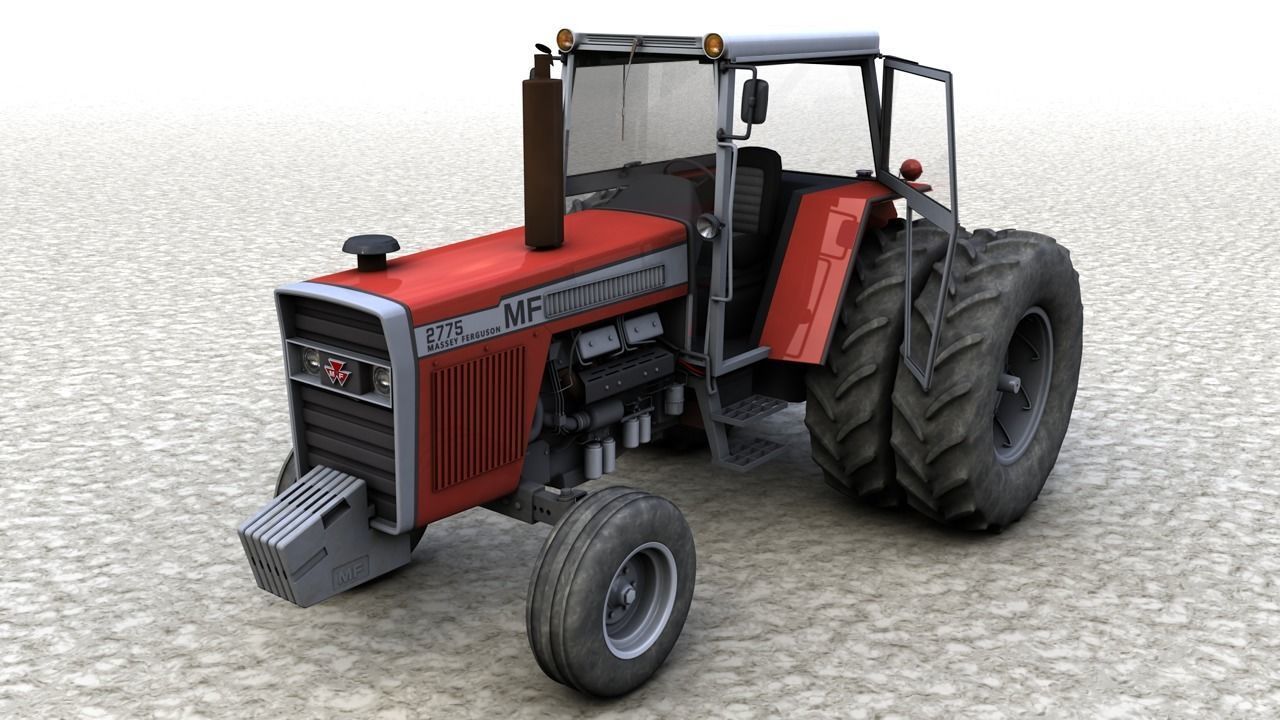 MASSEY FERGUSON 2775 Tractor 1978 3D model_1