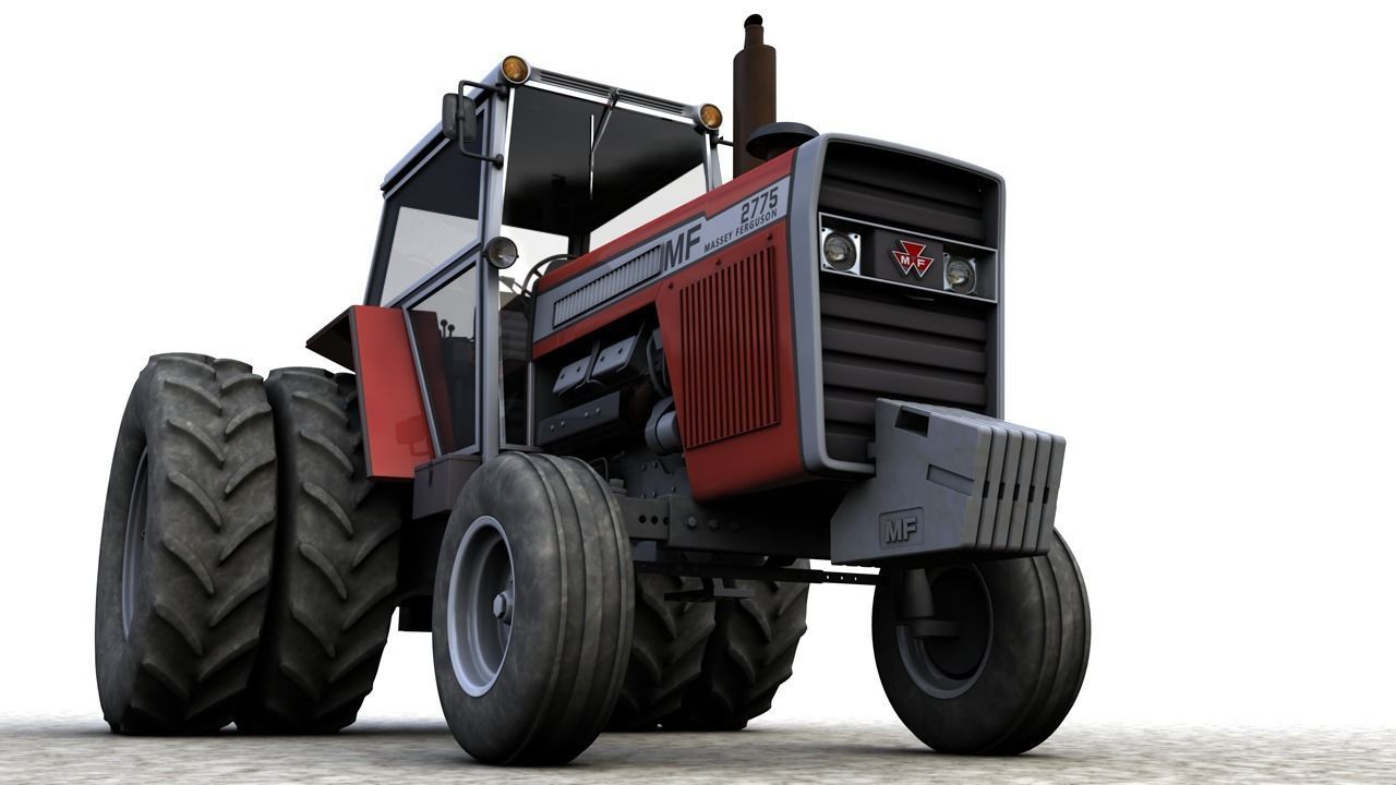 MASSEY FERGUSON 2775 Tractor 1978 3D model_3