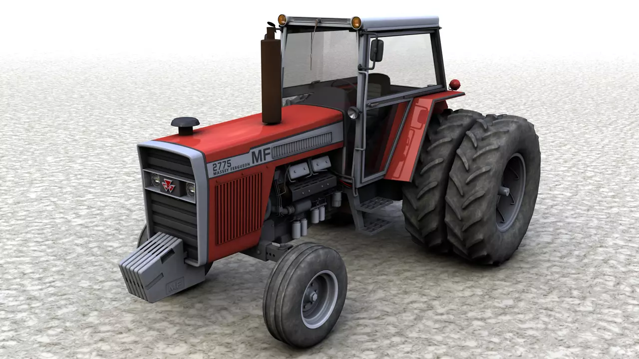 MASSEY FERGUSON 2775 Tractor 1978 3D model_0