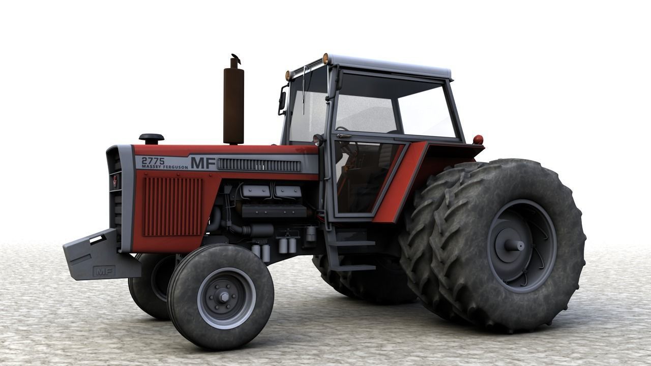 MASSEY FERGUSON 2775 Tractor 1978 3D model_6
