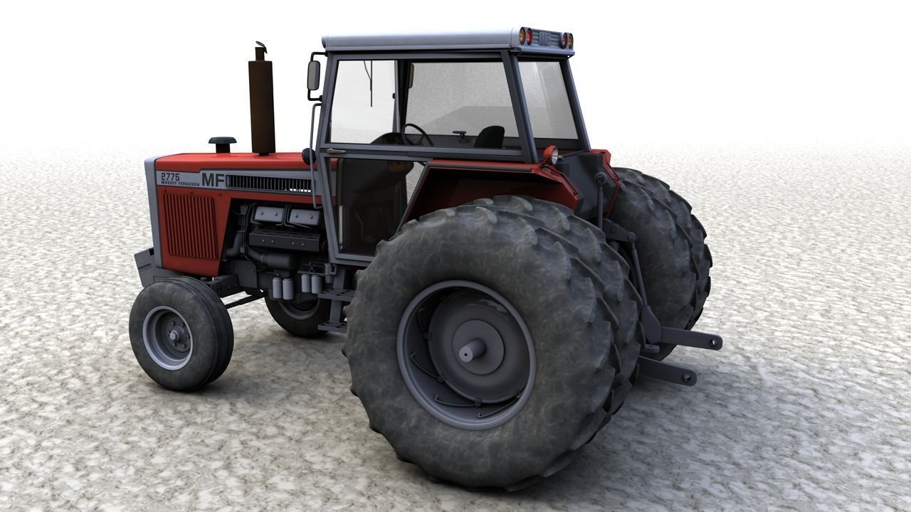 MASSEY FERGUSON 2775 Tractor 1978 3D model_5