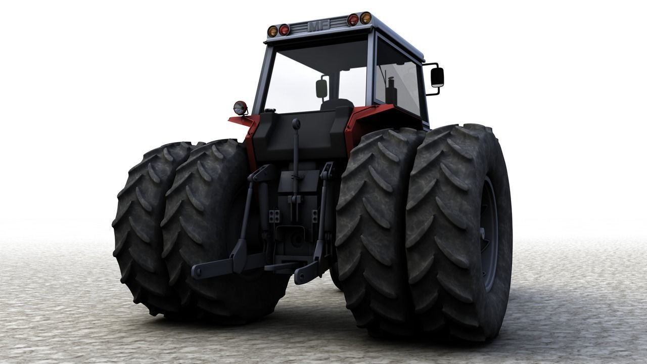 MASSEY FERGUSON 2775 Tractor 1978 3D model_7