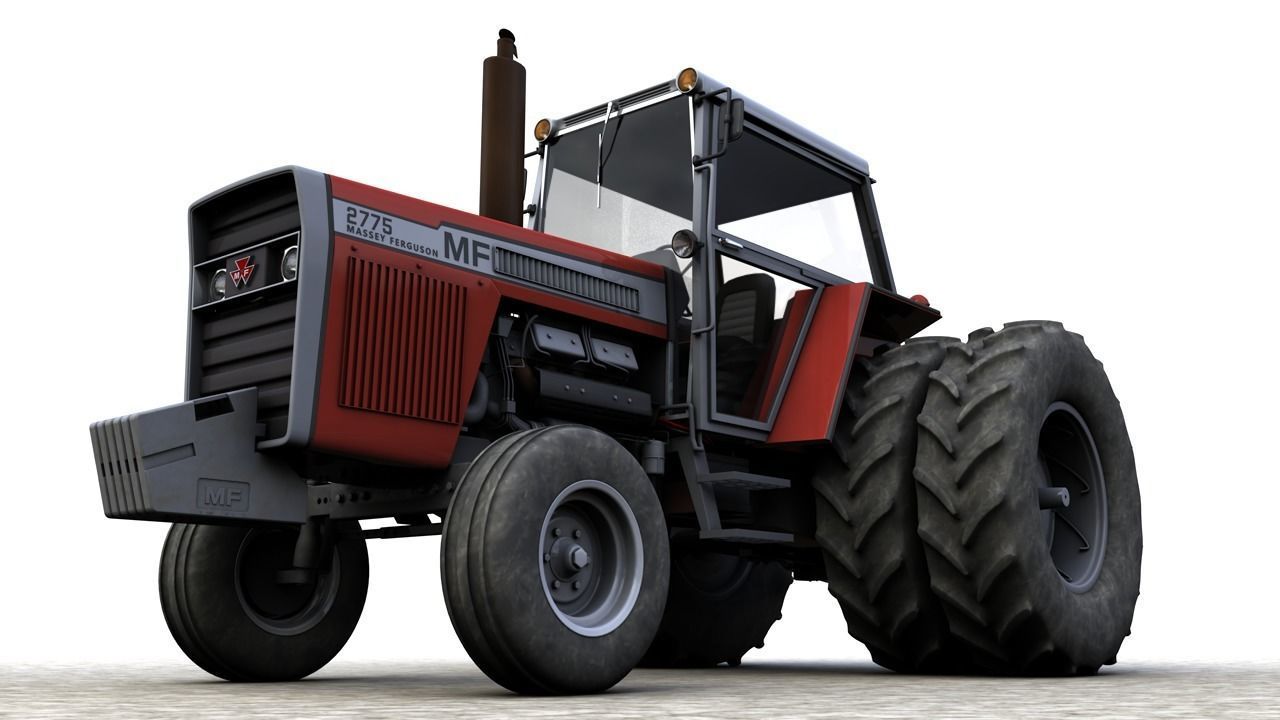 MASSEY FERGUSON 2775 Tractor 1978 3D model_2