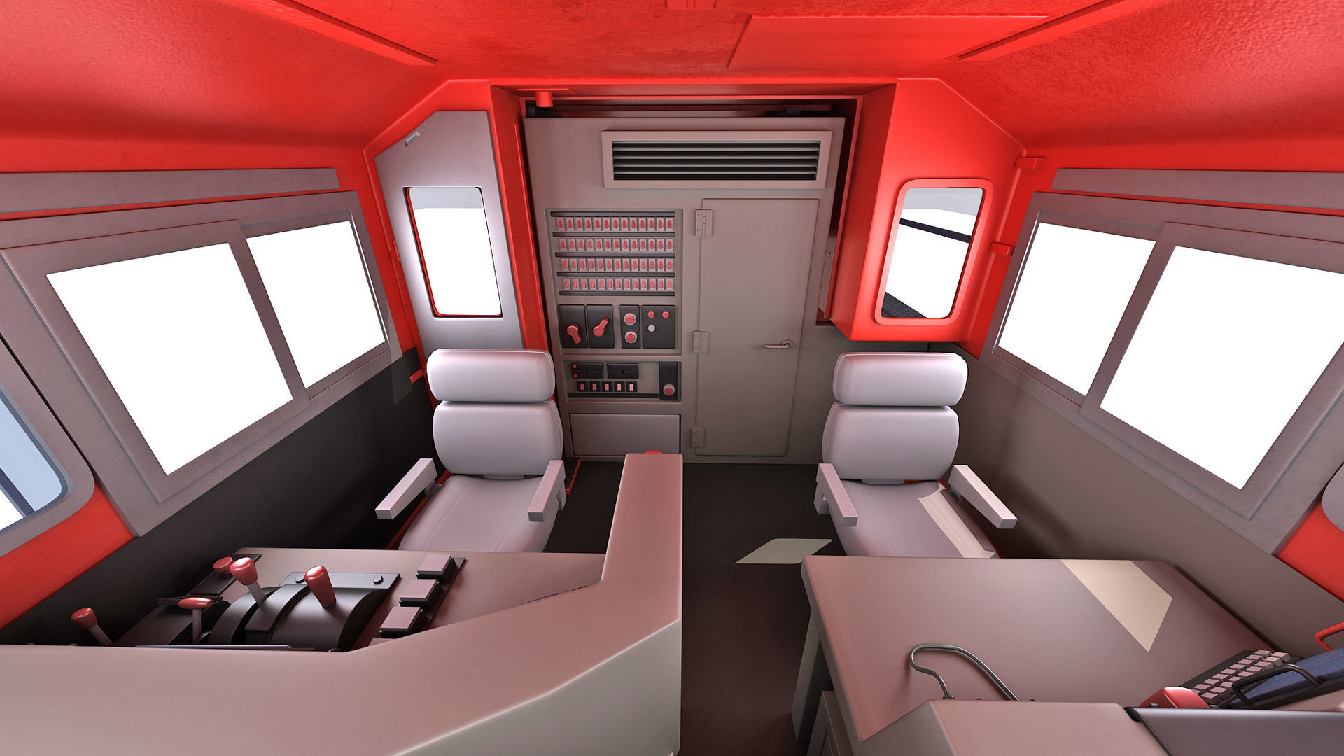 Canadian Pacific Locomotive 3D model_12