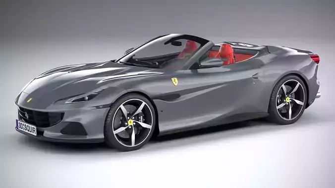 Ferrari Portofino M 2021 3D model