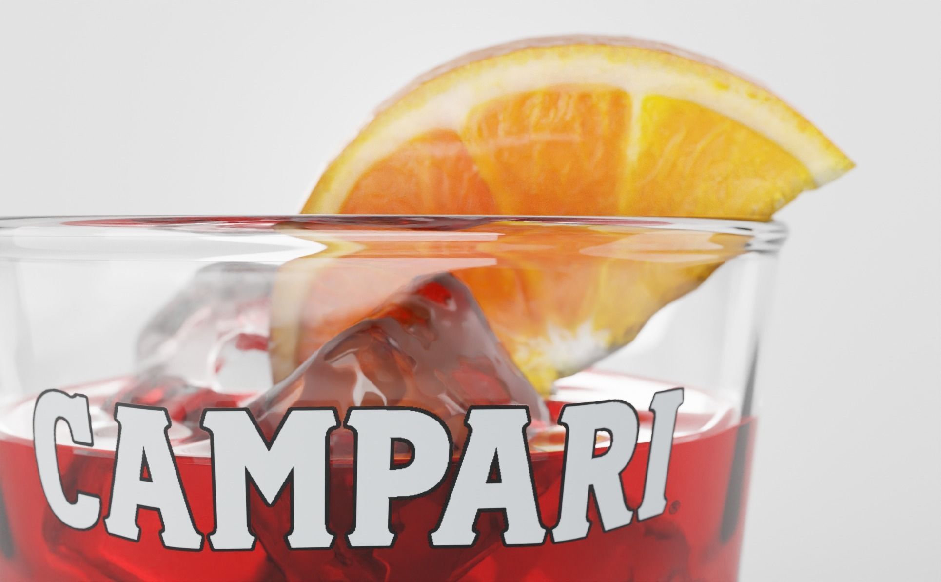 Campari Glass 3D model_6