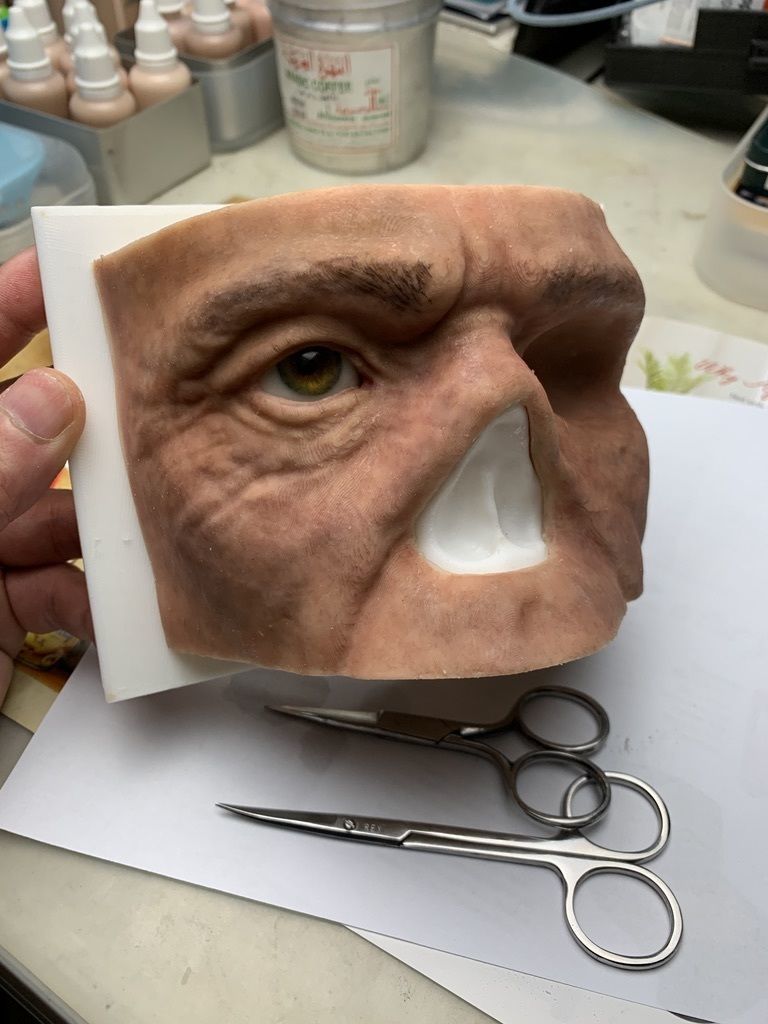 Mold for Maxillofacial prosthetic work model 3D print model_7