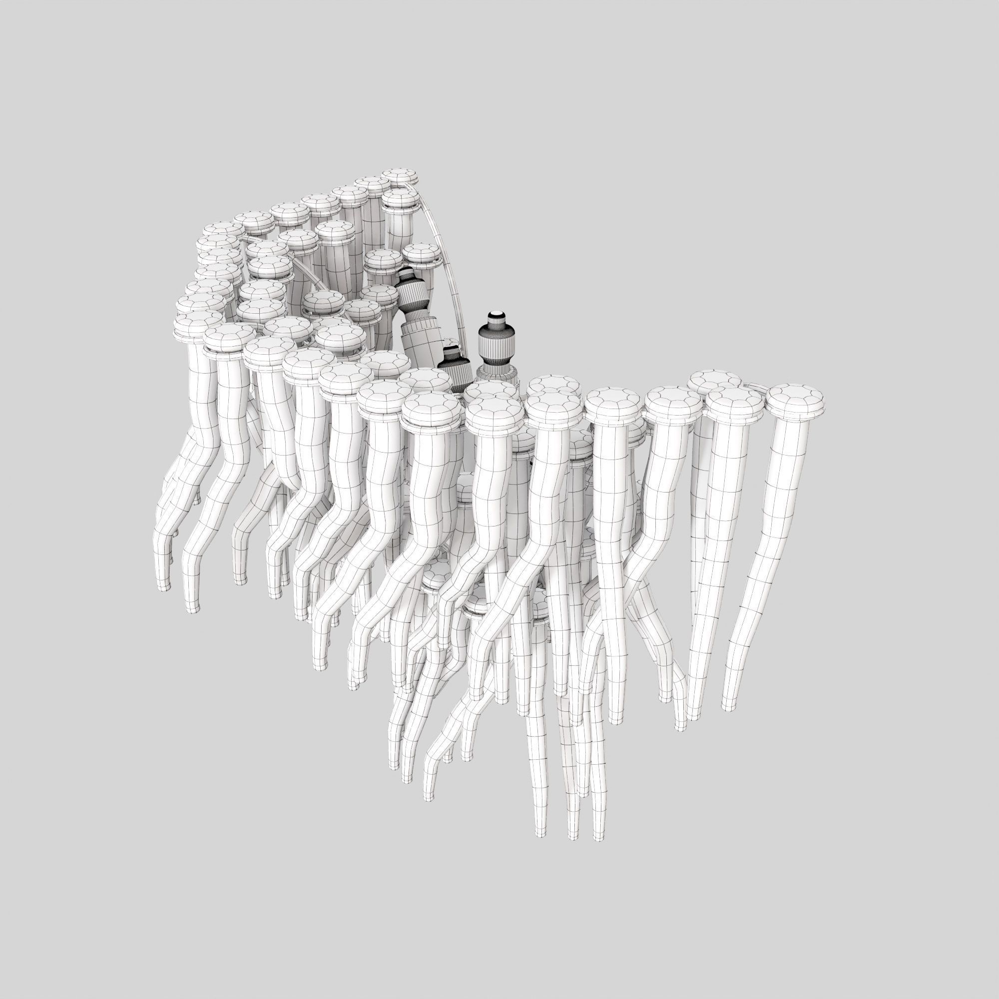 Wall light Reef 3D model_8