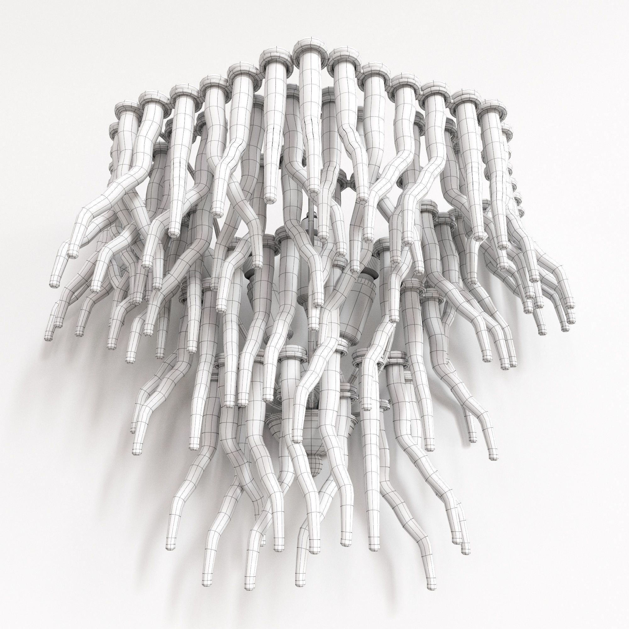 Wall light Reef 3D model_2
