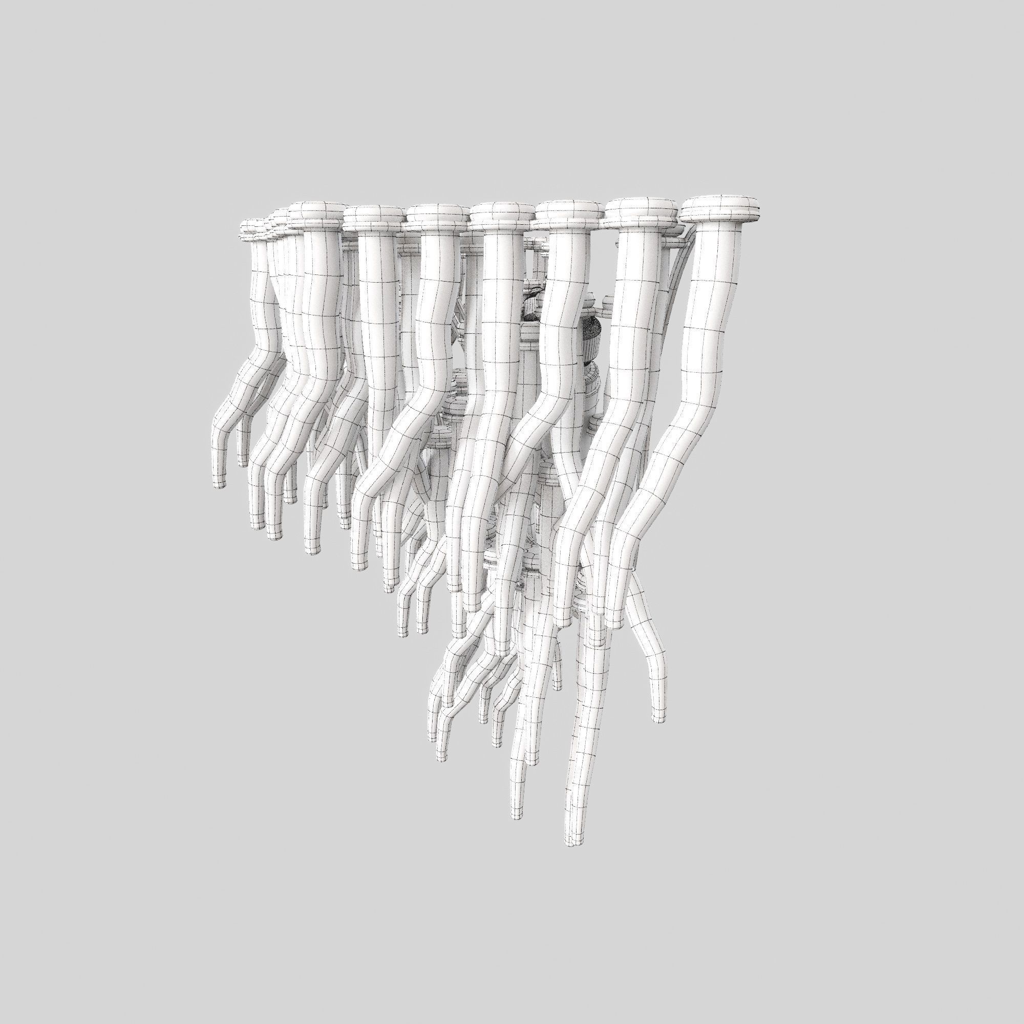 Wall light Reef 3D model_14